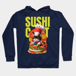 sushi cat Hoodie